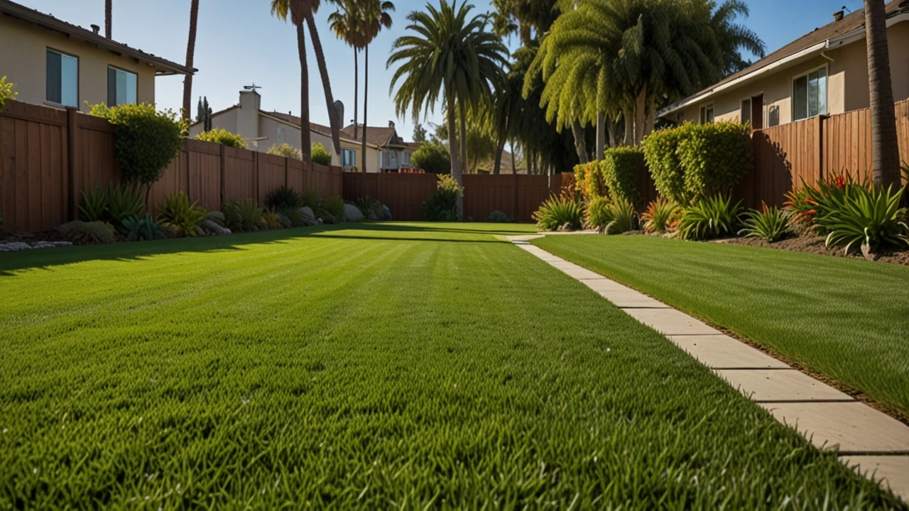 how much to water new turf