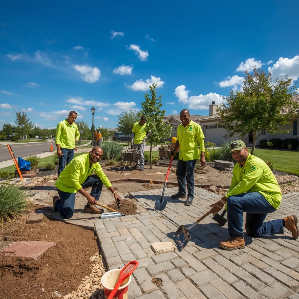 hardscape services process