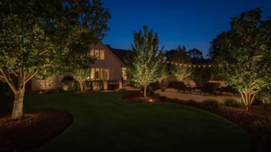 how to design landscape lighting